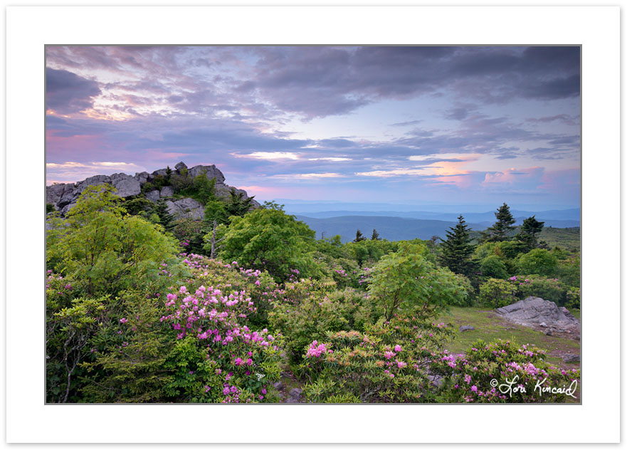 SD1061: Sunset View from Rhododendron Gap along the Appalachian